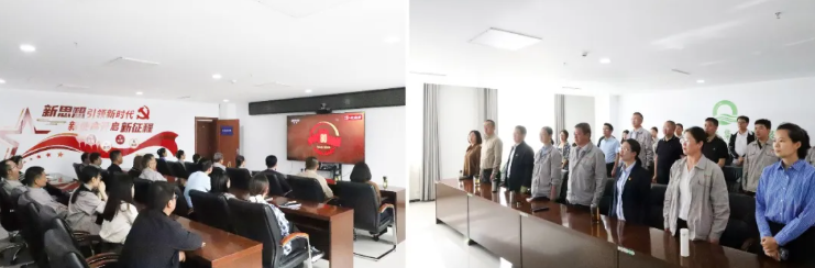 踔厲奮發 勇毅前行！九三閱兵引發省物產集團干部職工熱烈討論