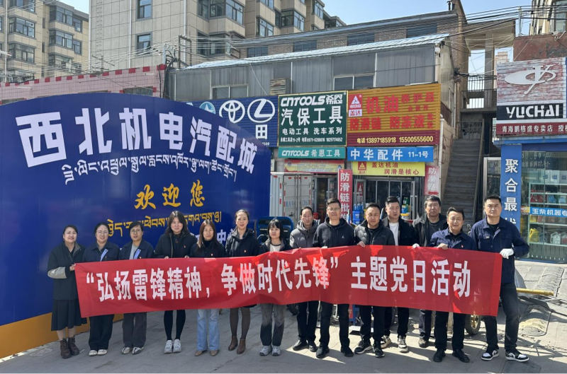 三建公司黨支部、團支部聯合開展&ldquo;雷鋒月&rdquo;主題黨日、團日活動